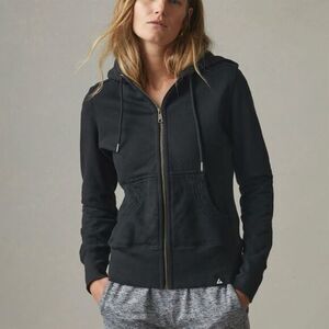 NWOT American Giant Women's Classic Full Zip Hoodie Black Size XS Casual Cozy
